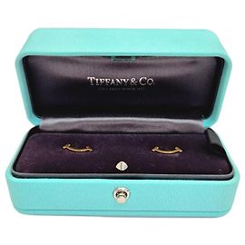 Tiffany & Co Orecchini Smile Mini Giallo