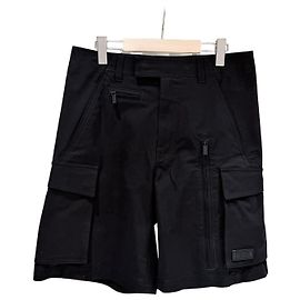 Dior Short Cargo en Coton Noir Noir