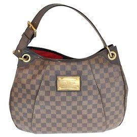 Louis Vuitton Borsa a tracolla Galliera PM Damier Ebene Marrone