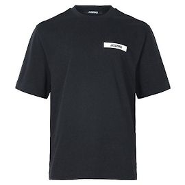 Jacquemus Le Gros Grain T-Shirt Schwarz Schwarz