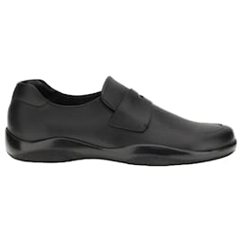 Prada Mocassins en cuir Noir