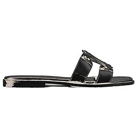 Céline Marina Mule in vitello Black Nero