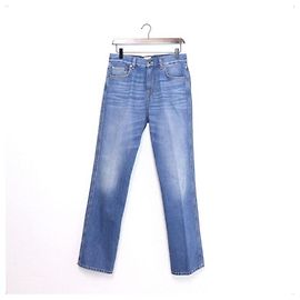 Tod's Standard Fit Women's Denim Pants Blue