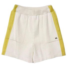 Chanel Bermudas de punto Cruise Blanco