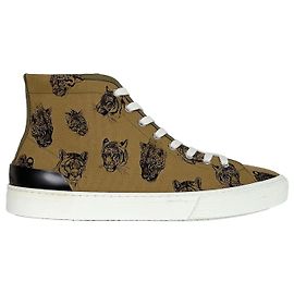 Hermès Sneakers alte Clap marroni, mai utilizzate Marrone