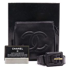 Chanel Timeless CC Lambskin Women's Belt Bag Black
