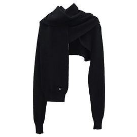 Hermès Kaschmir-Schal Bolero Silber