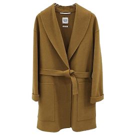 Hermès Abrigo de cachemira Inspiration Castaño