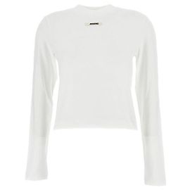 Jacquemus LE GROS GRAIN T-SHIRT Weiß