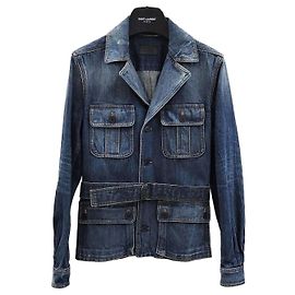 Saint Laurent Jeansjacke Mehrfarben