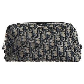Dior Pochette Venus Large Blue Oblique Jacquard Bleu