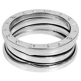 Bulgari Ring Weißgold Weiß