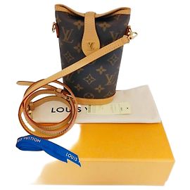 Louis Vuitton Sac crossbody mini pochette pliée Marron