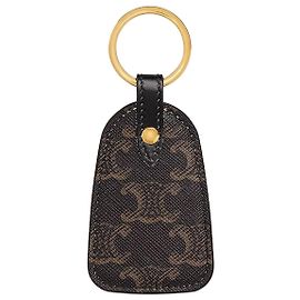 Céline Portachiavi Triomphe Canvas e vitello nero Nero