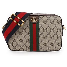Gucci Borsa a tracolla uomo Ophidia GG Marrone