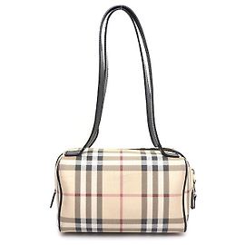 Burberry Mini borsa tote e borsa a tracolla Nova Check Marrone