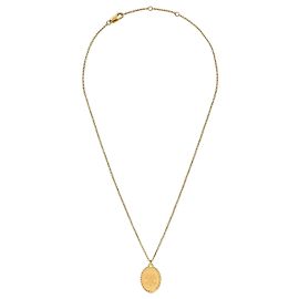 Céline Collar Medalla Triomphe en Latón Acabado Dorado Dorado