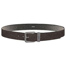 Dior Belt Brown Gravity Vintage Leather Brown