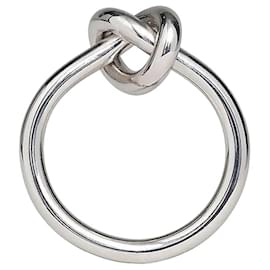 Céline Note Ring Messing Silber Silber