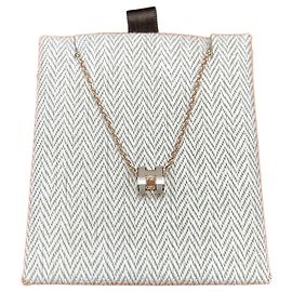 Hermès Collar Mini Pop Maronglaze/Rose Gold Rosa