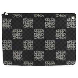 Louis Vuitton Pochette Christopher Nemeth GM Damier Graphite Noir