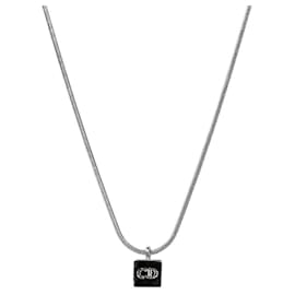 Dior Collana Cube CD Silver Argento