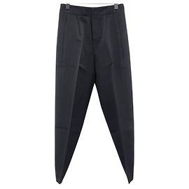 Louis Vuitton Wool Slacks Pants Black