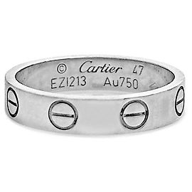 Cartier Anillo Love Oro Blanco Blanco