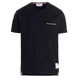 Thom Browne Pocket T-Shirt Blue
