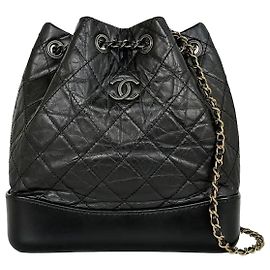 Chanel Gabrielle Small Backpack Black Series Black