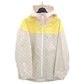 Louis Vuitton LV Monogram Parka Jacket White
