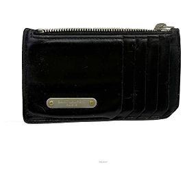 Saint Laurent Leather Card Holder Black