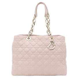 Dior Bolsa de Ombro Soft Lady Chain Rosa