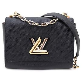Louis Vuitton Bolsa de Ombro com Corrente Epice Twist MM Preto