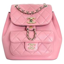 Chanel Duma Backpack Small Pink Pink