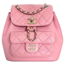 Chanel Duma Backpack Small Pink Pink