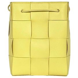Bottega Veneta Borsa a Secchiello Cassette Small Giallo