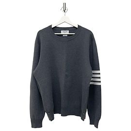 Thom Browne Milan Stitch Strick mit diagonalem Armband Braun