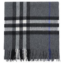 Burberry Cachecol de cashmere xadrez Marrom