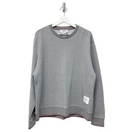 Thom Browne Sweatshirt à chevrons Marron
