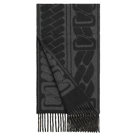 Hermès Clic, C'est Noue Scarf Noir Braun