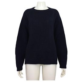 Salvatore Ferragamo Wollstrick für Damen in Navy Blau
