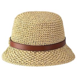Louis Vuitton Dauphine Raffia Hat Natural Beige Brown