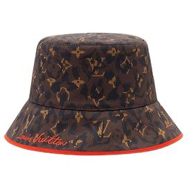 Louis Vuitton Safari Bucket Hat Black Black