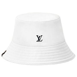 Louis Vuitton Bucket Hat Weiß Weiß