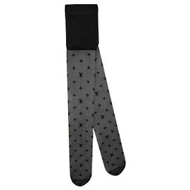 Louis Vuitton Neo Monogram Takeover Tights Black Black