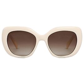 Céline Gafas de sol Triomphe Acetate Ivory Blanco