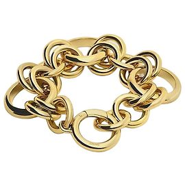 Céline Heritage Chunky Armband aus Messing, Gold-Finish Golden