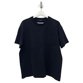 Louis Vuitton Monogram Piqué Cotton Short-Sleeve T-Shirt Black