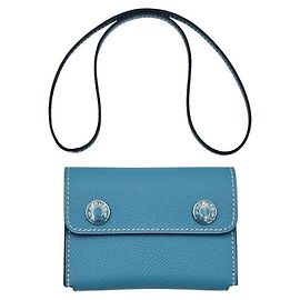 Hermès Tarjetero Azul
